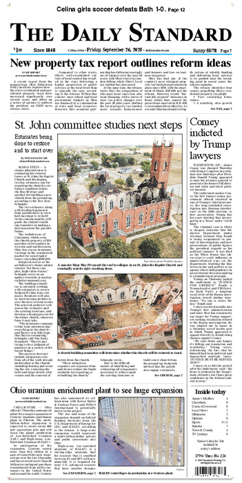 The Daily Standard 2025-09-26
