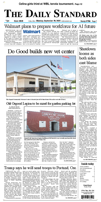 The Daily Standard 2025-09-29