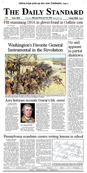 The Daily Standard 2026-02-16